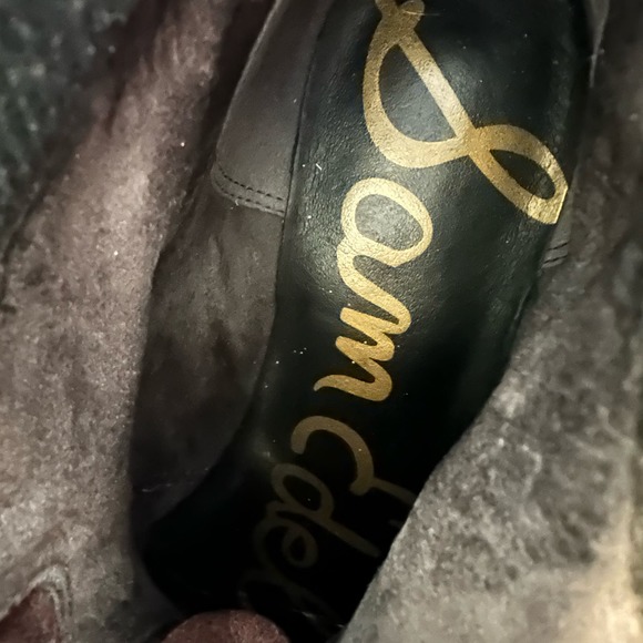 Sam Edelman | Size 7.5 Darrah Hiking Bootie Lace Up Block Heel Round Toe - Picture 10 of 13